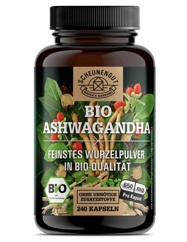 Abbildung Bio-Ashwagandha-Kapseln