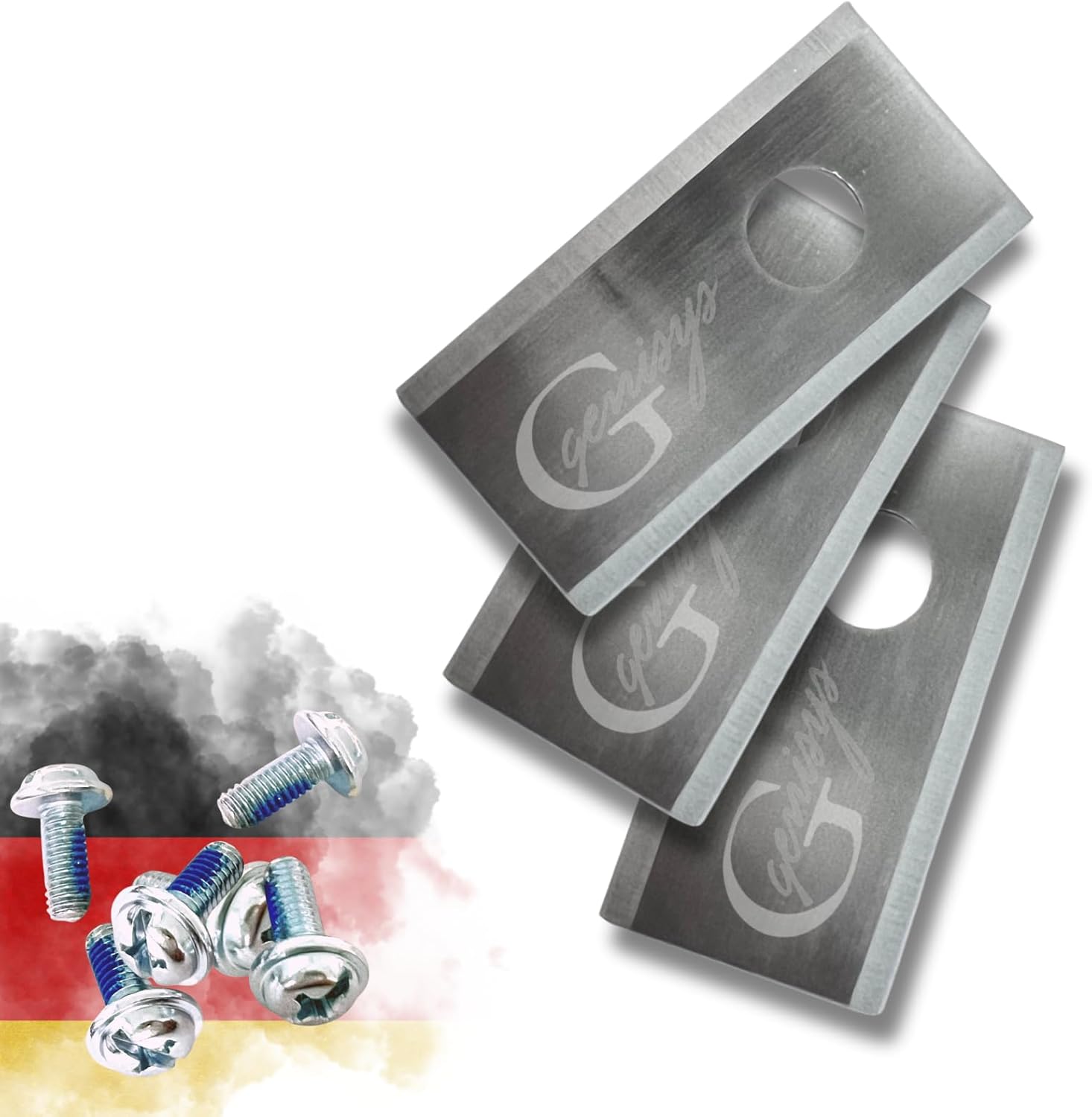 Edelstahl Ersatzklingen für Mähroboter