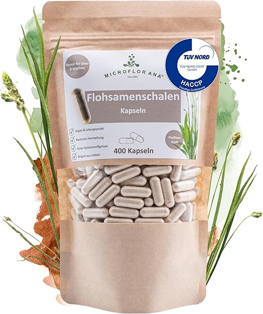 Flohsamenschalen Kapseln