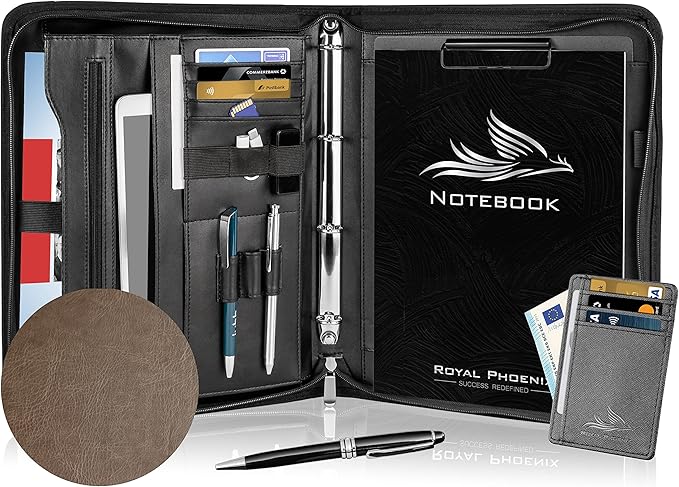 Schreibmappe mit Reißverschluss