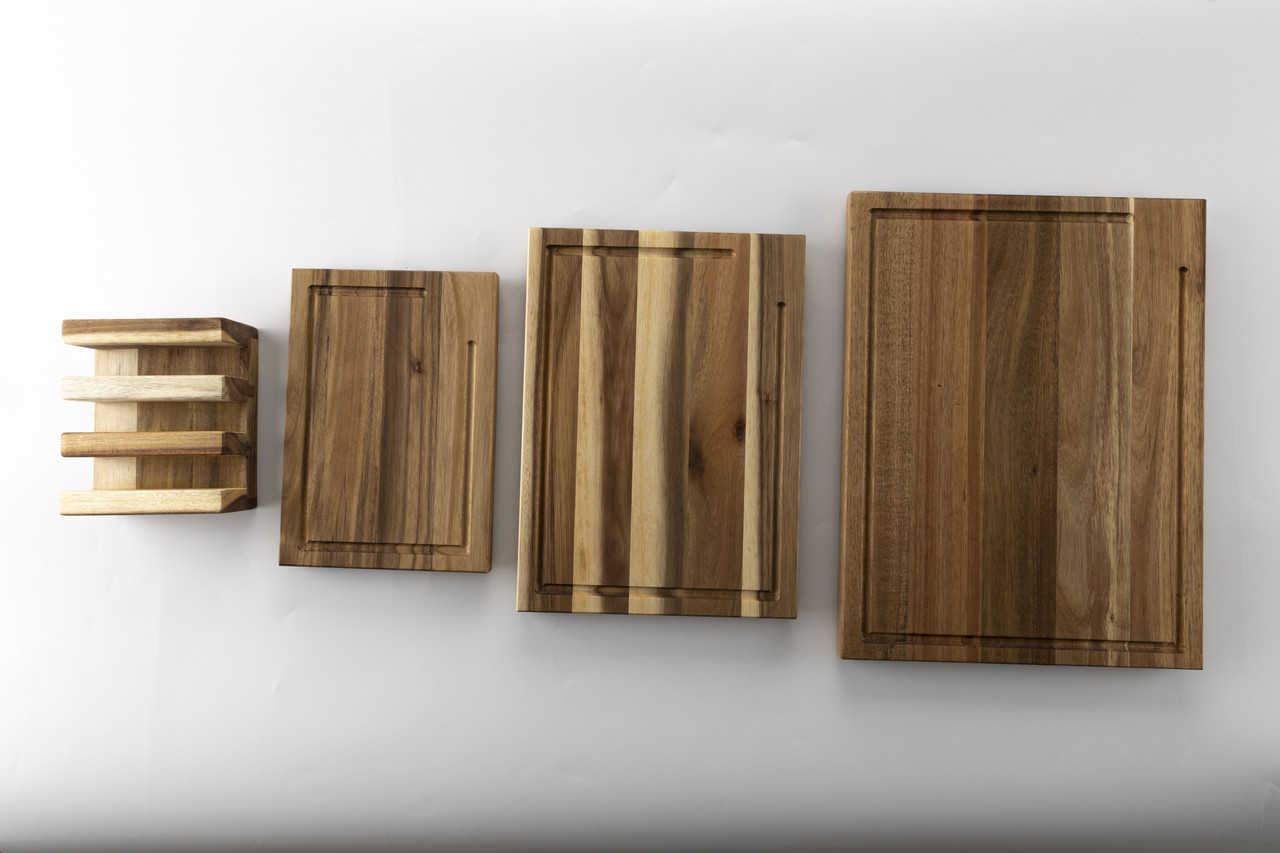 Holz Schneidebrett Set