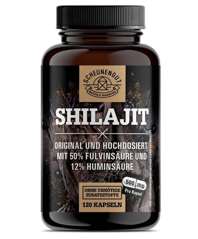 Abbildung Shilajit Kapseln