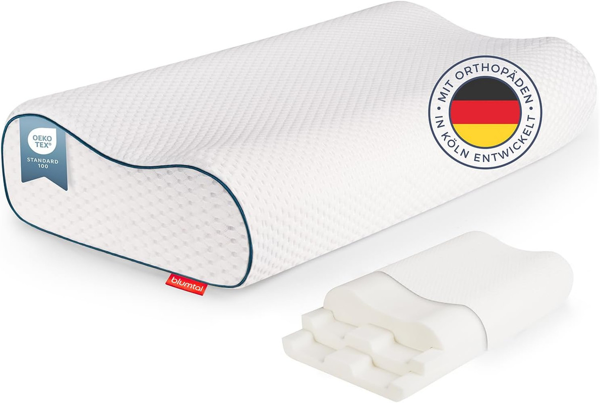 Höhenverstellbares Memory Foam Kissen