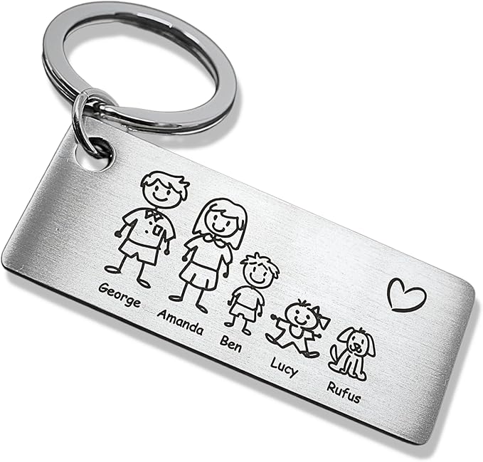 Schlüsselanhänger mit Gravur