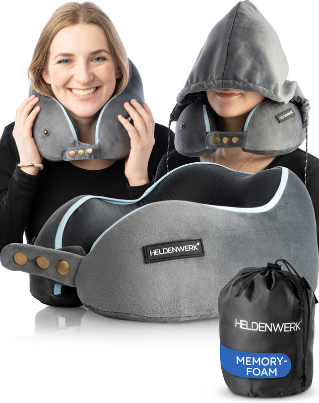 Nackenkissen + Kapuze