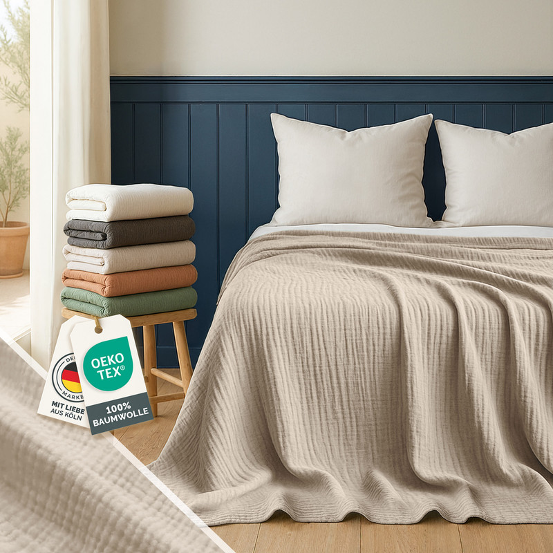 Abbildung Baumwoll-Tagesdecke