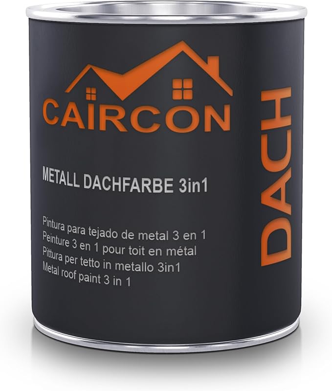 Abbildung Metalldachfarbe