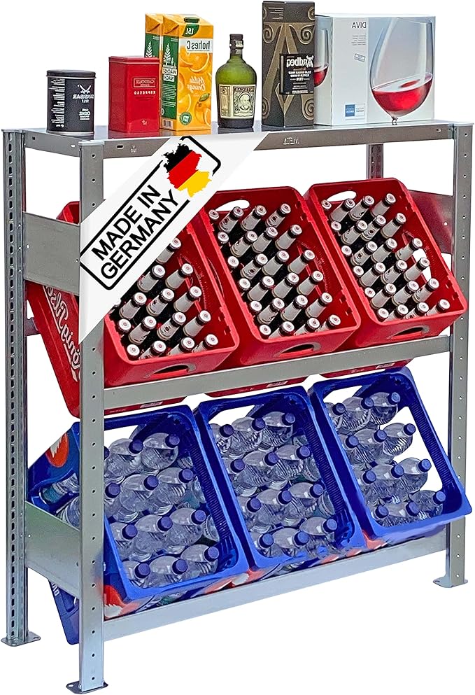 Abbildung Getränkekistenregal