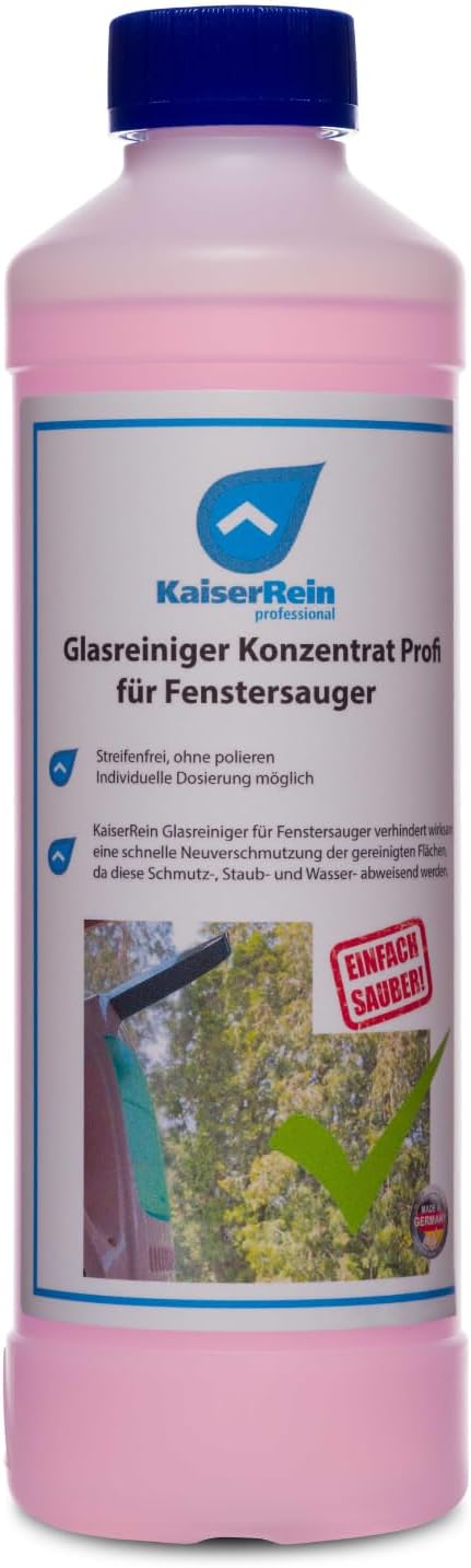 Glasreiniger für Fenstersauger