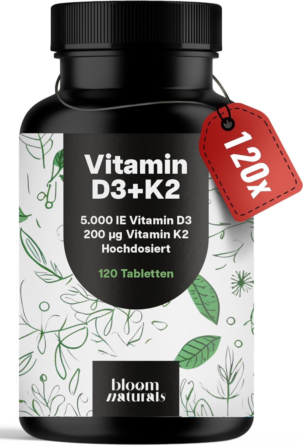 Vitamin D3 + K2