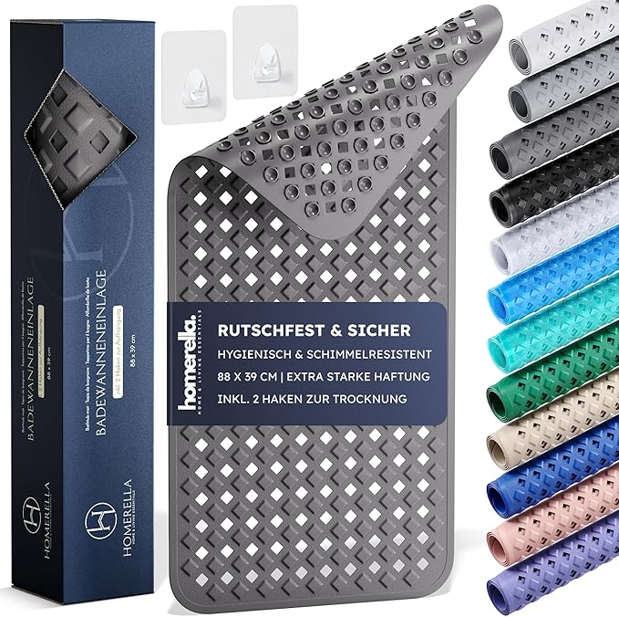 Einfarbige Antirutschmatte