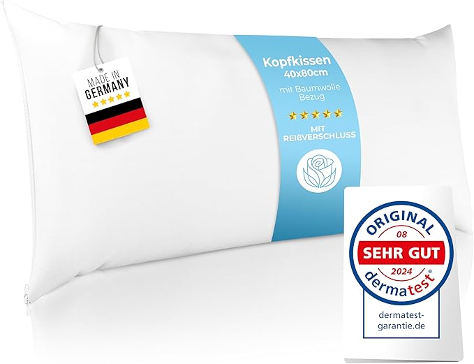 Kissen mit Baumwollbezug