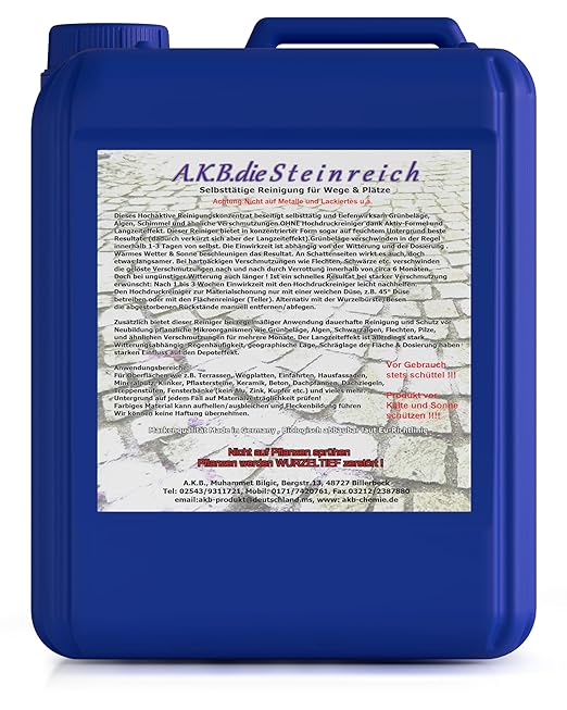 Abbildung Steinreich Reinigungsmittel