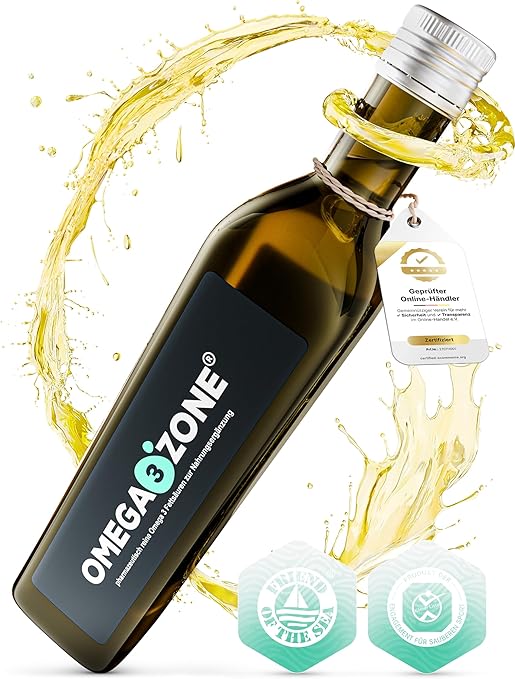 Abbildung Omega-3 flüssig Fischöl