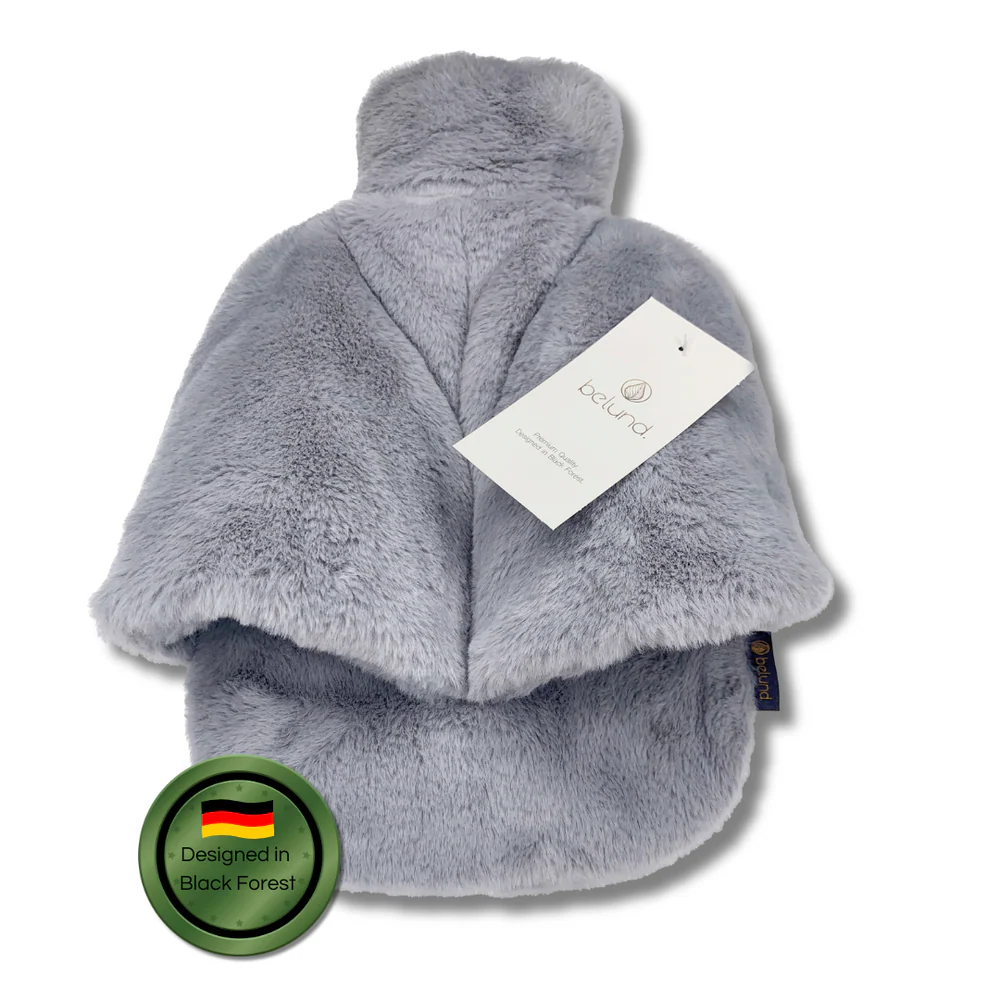 Wärmflasche mit Bezug