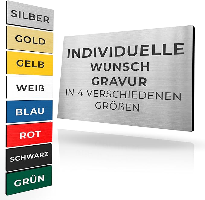 Kunststoff Klingelschild
