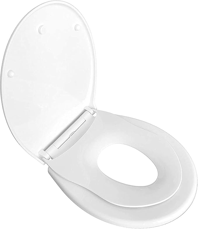 Klobrille mit Kindersitz