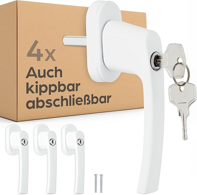 Abbildung Abschließbare Fenstergriffe