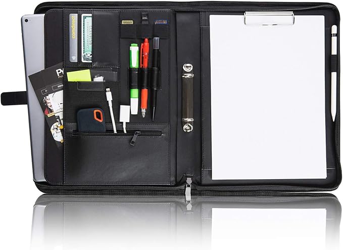 Abbildung Schreibmappe + Reißverschluss