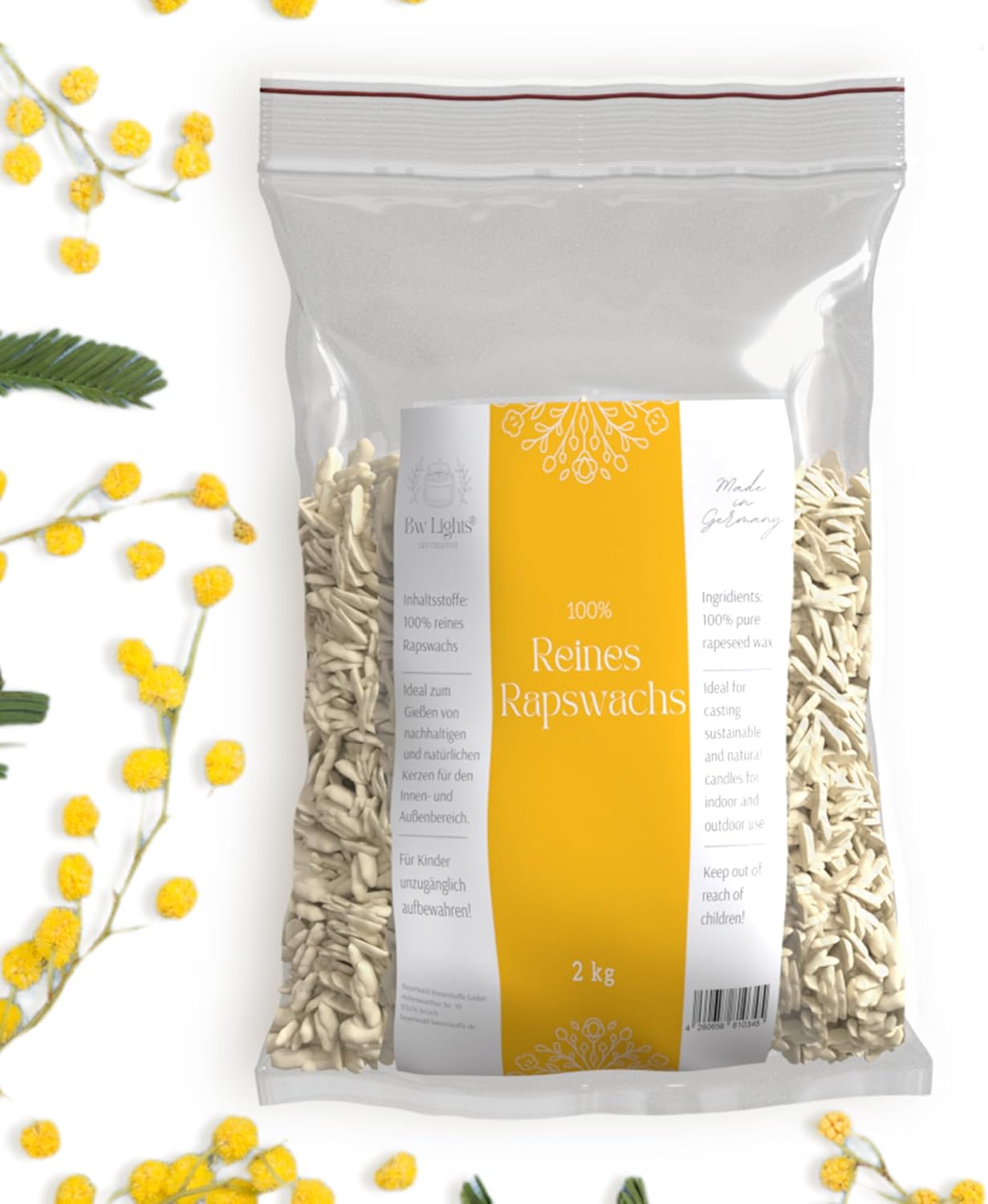 Rapswachs Pastillen